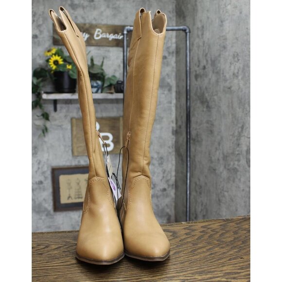 NWT Universal Thread Women's Sommer Western Boots 87929896 Light Brown 7M 7 M - Picture 4 of 7